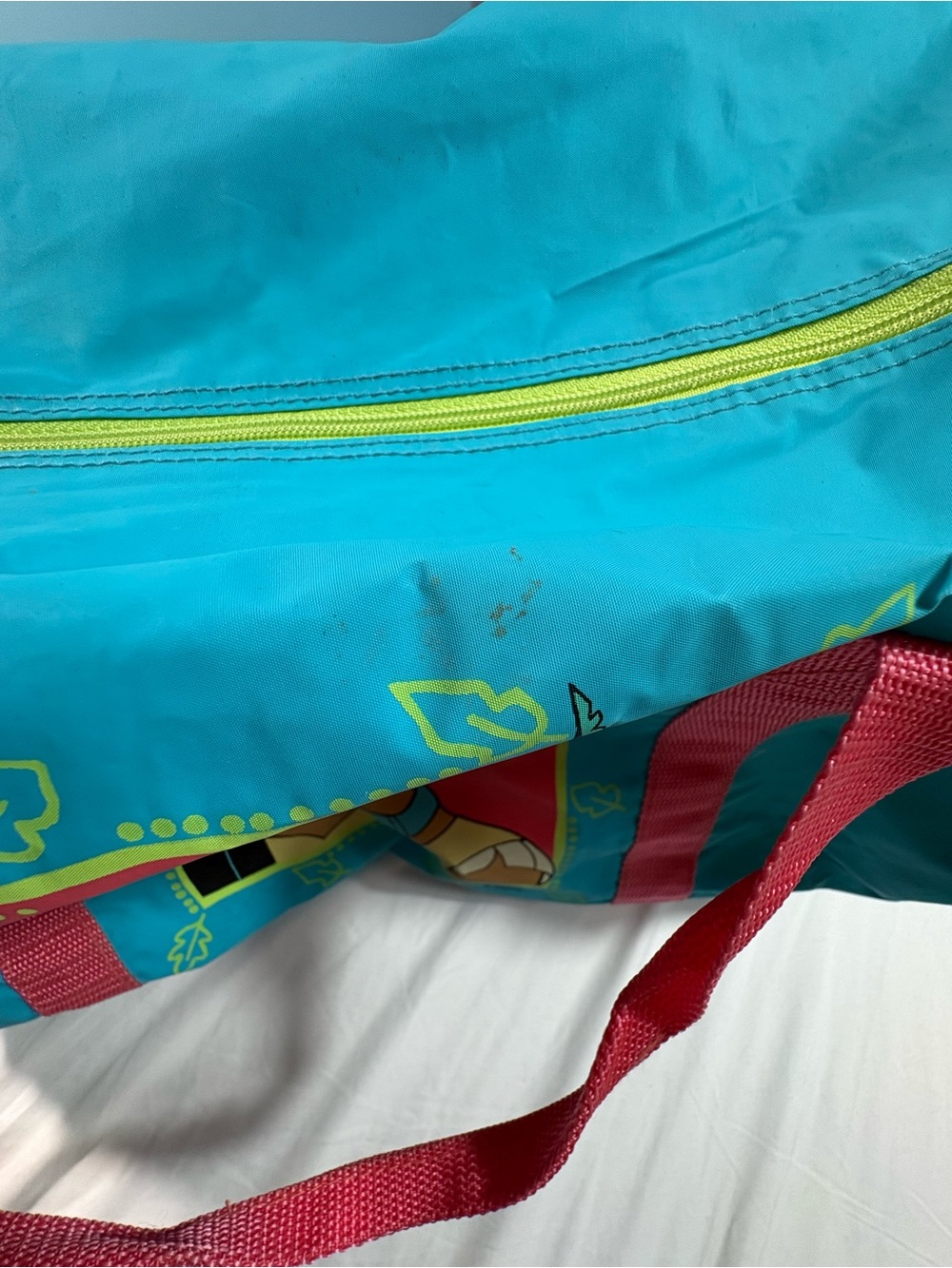 Rare 90s Disney by Ero Ind. “Pocahontas” duffel travel bag no strap. - Picture 13 of 16